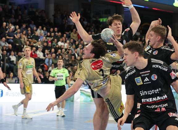 10.02.2026 - Handball - 1. Bundesliga DAIKIN HBL - Saison 2025 2026 - 20. Spieltag: HC Erlangen Metropolregion Nürnberg HCE - TSV Hannover-Burgdorf ( Die Recken ) - DaMa - xdaxmax - Leif Tissier (7, TSV Hannover-Burgdorf )