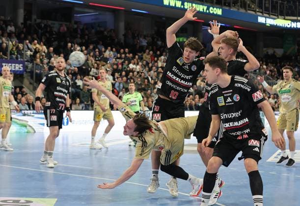 10.02.2026 - Handball - 1. Bundesliga DAIKIN HBL - Saison 2025 2026 - 20. Spieltag: HC Erlangen Metropolregion Nürnberg HCE - TSV Hannover-Burgdorf ( Die Recken ) - DaMa - xdaxmax - Leif Tissier (7, TSV Hannover-Burgdorf )