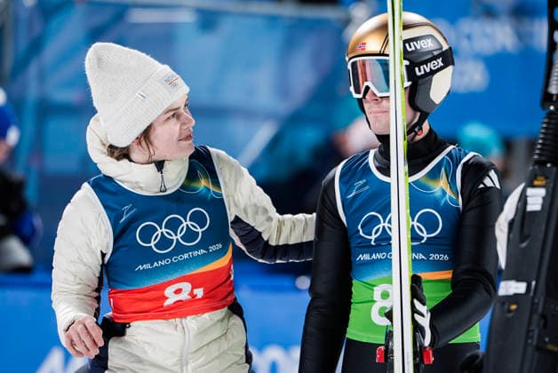 Winter Olympics in Milan Cortina 2026 Val di Fiemme, Italy 20260210. Anna Odine Strom during the 2nd round of the mixed team competition in Ski jumping, Skispringen, Ski, nordisch in Predazzo during the Winter Olympics in Milano Cortina 2026. Photo: Terje Pedersen NTB Val di Fiemme Italy EDITORIAL USE ONLY. RESTRICTED USE FOR BETTING COMPANIES Ref:_SPO_Xv-UrwOAAw.jpg *** Winter Olympics in Milan Cortina 2026 Val di Fiemme, Italy 20260210 Anna Odine Strom during the 2nd round of the mixed team competition in ski jumping in Predazzo during the Winter Olympics in Milan Cortina 2026 Photo Terje Pedersen NTB Val di Fiemme Italy EDITORIAL USE ONLY RESTRICTED USE FOR BETTING COMPANIES  Copyright: xTerjexPedersenx xNTBx