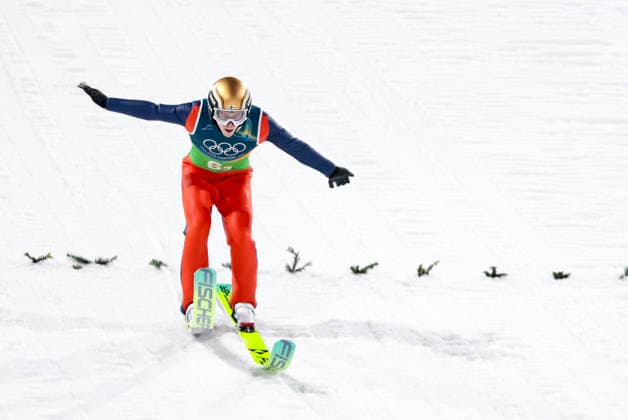 OLYMPICS - Winter Olympic Games, Olympische Spiele, Olympia, OS Milano Cortina 2026 PREDAZZO,ITALY,10.FEB.26 - OLYMPICS, Ski jumping, Skispringen, Ski, nordisch - Winter Olympic Games Milano Cortina 2026, normal hill, mixed team. Image shows Vilho Palosaari (FIN).  GEPAxpictures xMatthiasxTrinkl
