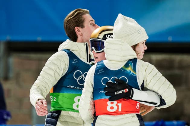 Winter Olympics in Milan Cortina 2026 Val di Fiemme, Italy 20260210. Anna Odine Strom during the 2nd round of the mixed team competition in Ski jumping, Skispringen, Ski, nordisch in Predazzo during the Winter Olympics in Milano Cortina 2026. Photo: Terje Pedersen NTB Val di Fiemme Italy EDITORIAL USE ONLY. RESTRICTED USE FOR BETTING COMPANIES Ref:_SPOzU4cB-I9igU.jpg *** Winter Olympics in Milan Cortina 2026 Val di Fiemme, Italy 20260210 Anna Odine Strom during the 2nd round of the mixed team competition in ski jumping in Predazzo during the Winter Olympics in Milan Cortina 2026 Photo Terje Pedersen NTB Val di Fiemme Italy EDITORIAL USE ONLY RESTRICTED USE FOR BETTING COMPANIES  Copyright: xTerjexPedersenx xNTBx