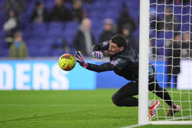 Everton v Bournemouth, Premier League Dorde PetroviÄ‡ of AFC Bournemouth during the Premier League match between Everton and Bournemouth at Hill Dickinson Stadium, Liverpool, UK on 10 February 2026. Liverpool Hill Dickinson Stadium Merseyside UK Editorial use only DataCo restrictions apply See www.football-dataco.com , Copyright: xAlunxRobertsx PSI-23724-0020
