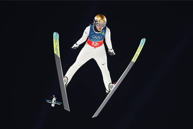 Nozomi Maruyama (JPN), FEBRUARY 10, 2026 - Ski jumping, Skispringen, Ski, nordisch : Mixed Team during the Milano Cortina 2026 Olympic Winter games, Winterspiele,Spiele, Summer games at Predazzo Ski Jumping Stadium in Predazzo, Italy. Noxthirdxpartyxsales  aflo_319248891