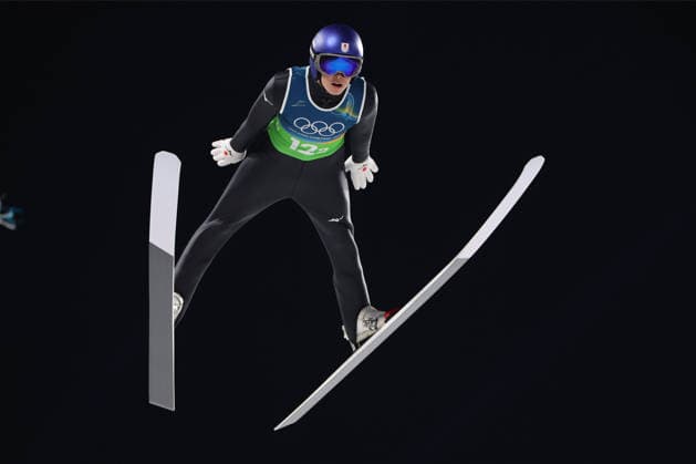 Ryoyu Kobayashi (JPN), FEBRUARY 10, 2026 - Ski jumping, Skispringen, Ski, nordisch : Mixed Team during the Milano Cortina 2026 Olympic Winter games, Winterspiele,Spiele, Summer games at Predazzo Ski Jumping Stadium in Predazzo, Italy. Noxthirdxpartyxsales  aflo_319249186