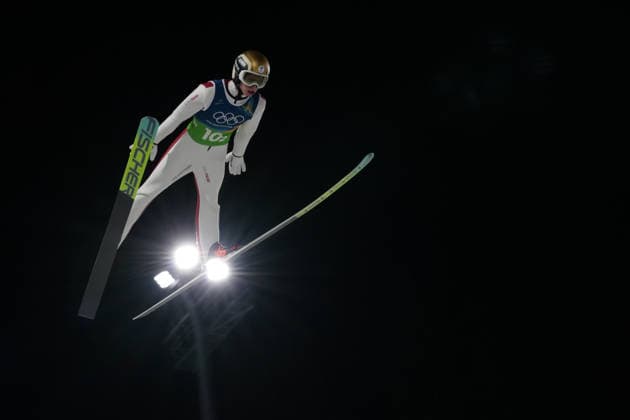 Milano Cortina 2026 Olympic Winter games, Winterspiele,Spiele, Summer games MILAN, ITALY - FEBRUARY 10: Jan Horl of Austria competes at mixed team Ski jumping, Skispringen, Ski, nordisch competition during Milano Cortina 2026 Olympic Winter Games in Milan, Italy on February 10, 2026. Cemal Yurttas Anadolu Milan Italy. Editorial use only. Please get in touch for any other usage.  Copyright: x2026xAnadoluxCemalxYurttasx