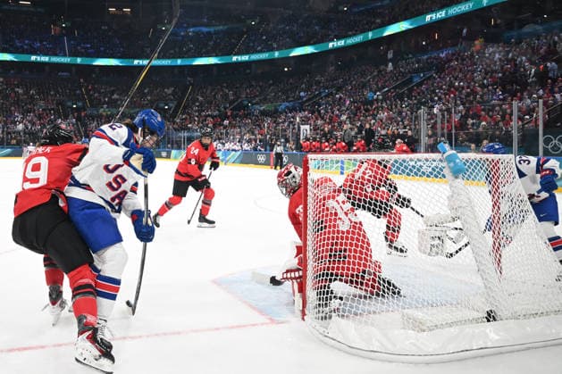 JANECKE Tessa (USA) during Ice hockey, Eishockey - CANADA vs USA, Olympic Winter games, Winterspiele,Spiele, Summer games Milano-Cortina 2026 in Milano, Italy, February 10 2026  Copyright: xFilippoxTomasi IPAxSportx xipa-agency.netx xx IPA_71238108 IPA_Agency_IPA71238108