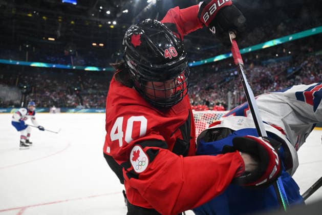 TURNBULL Blayre CAN) during Ice hockey, Eishockey - CANADA vs USA, Olympic Winter games, Winterspiele,Spiele, Summer games Milano-Cortina 2026 in Milano, Italy, February 10 2026  Copyright: xFilippoxTomasi IPAxSportx xipa-agency.netx xx IPA_71238111 IPA_Agency_IPA71238111