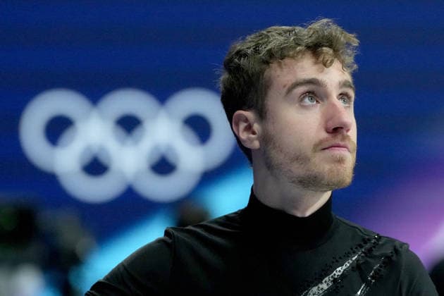 Italy™s Matteo Rizzo competes during the Figure skating, Eiskunstlauf Men Single Skating Short Program at the Milano Cortina 2026 Winter Olympics, in Milan (Italy) February 10, 2026 (Photo Claudio Furlan LaPresse)  Copyright: xClaudioxFurlan LaPressex