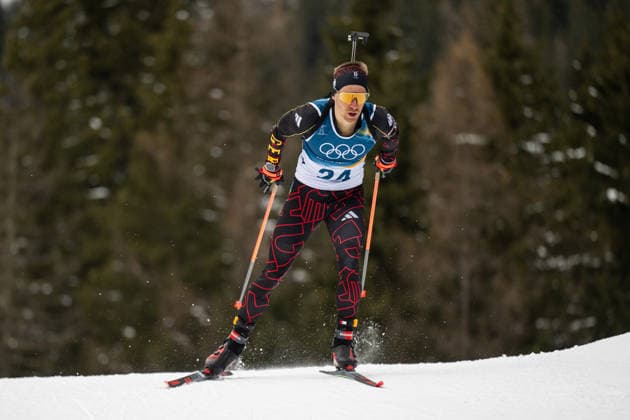 260210 David Zobel of Germany competes in men s biathlon 20 km individual during day 4 of the 2026 Winter Olympics on February 10, 2026 in Anterselva. Photo: Mathias Bergeld BILDBYRAN kod MB MB1320 skidskytte biathlon skiskyting Olympic Games, Olympische Spiele, Olympia, OS olympics winter olympics os ol olympiska spel vinter-os olympiske leker milano cortina 2026 milan cortina 2026 milano cortina 2026 olympic games milano cortina 2026 winter olympic games milano cortina-os milano cortina-ol vinter-ol 4 bbeng 20 km individual tyskland *** 260210 David Zobel of Germany competes in men s biathlon 20 km individual during day 4 of the 2026 Winter Olympics on February 10, 2026 in Anterselva Photo Mathias Bergeld BILDBYRAN code MB MB1320 biathlon biathlon olympic games olympics olympics winter olympics os ol olympiska spel vinter os olympiske leker milano cortina 2026 milan cortina 2026 milano cortina 2026 olympic games milano cortina 2026 winter olympic games milano cortina os milano cortina ol vinter ol 4 bbeng 20 km individual germany  Copyright: MATHIASxBERGELD BB260210MB178