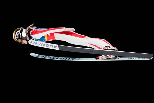 OLYMPICS - Winter Olympic Games, Olympische Spiele, Olympia, OS Milano Cortina 2026 PREDAZZO,ITALY,10.FEB.26 - OLYMPICS, Ski jumping, Skispringen, Ski, nordisch - Winter Olympic Games Milano Cortina 2026, normal hill, mixed team. Image shows Ping Zeng (CHN).  GEPAxpictures xMatthiasxTrinkl