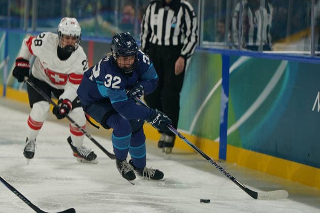 Milano Cortina, 2026 , Winter Olympic Games, Olympische Spiele, Olympia, OS Olympische Winter-Olympische spiele 2026 , Eishockey Frauen, Women s Preliminary Round Kanada vs USA Finnland-Schweiz, Finland-Switzerland Ice hockey, Eishockey Arena Rho Milano, Finland, Emilia Vesa Finnland, FIN Photocopyright Gladys Chai von der Laage *** Milano Cortina, 2026 , Winter Olympic Games, Winter Olympic Games 2026 , Ice Hockey Women, Women s Preliminary Round Canada vs USA Finland Switzerland, Finland Switzerland Ice Hockey Arena Rho Milano, Finland, Emilia Vesa Finland, FIN Photocopyright Gladys Chai von der Laage