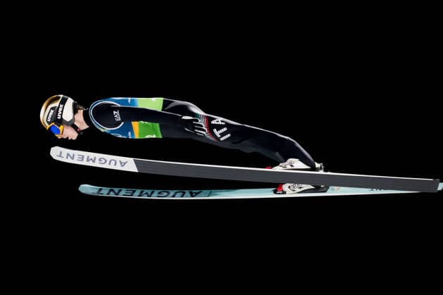 OLYMPICS - Winter Olympic Games, Olympische Spiele, Olympia, OS Milano Cortina 2026 PREDAZZO,ITALY,10.FEB.26 - OLYMPICS, Ski jumping, Skispringen, Ski, nordisch - Winter Olympic Games Milano Cortina 2026, normal hill, mixed team. Image shows Alex Insam (ITA).  GEPAxpictures xMatthiasxTrinkl