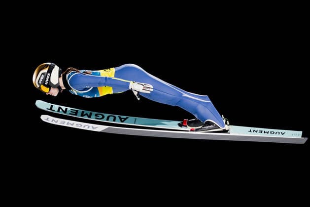 OLYMPICS - Winter Olympic Games, Olympische Spiele, Olympia, OS Milano Cortina 2026 PREDAZZO,ITALY,10.FEB.26 - OLYMPICS, Ski jumping, Skispringen, Ski, nordisch - Winter Olympic Games Milano Cortina 2026, normal hill, mixed team. Image shows Anna Twardosz (POL).  GEPAxpictures xMatthiasxTrinkl