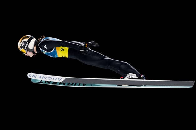 OLYMPICS - Winter Olympic Games, Olympische Spiele, Olympia, OS Milano Cortina 2026 PREDAZZO,ITALY,10.FEB.26 - OLYMPICS, Ski jumping, Skispringen, Ski, nordisch - Winter Olympic Games Milano Cortina 2026, normal hill, mixed team. Image shows Selina Freitag (GER).  GEPAxpictures xMatthiasxTrinkl