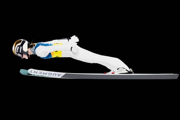 OLYMPICS - Winter Olympic Games, Olympische Spiele, Olympia, OS Milano Cortina 2026 PREDAZZO,ITALY,10.FEB.26 - OLYMPICS, Ski jumping, Skispringen, Ski, nordisch - Winter Olympic Games Milano Cortina 2026, normal hill, mixed team. Image shows Julia Muehlbacher (AUT).  GEPAxpictures xMatthiasxTrinkl