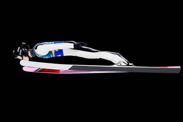 OLYMPICS - Winter Olympic Games, Olympische Spiele, Olympia, OS Milano Cortina 2026 PREDAZZO,ITALY,10.FEB.26 - OLYMPICS, Ski jumping, Skispringen, Ski, nordisch - Winter Olympic Games Milano Cortina 2026, normal hill, mixed team. Image shows Tate Frantz (USA).  GEPAxpictures xMatthiasxTrinkl