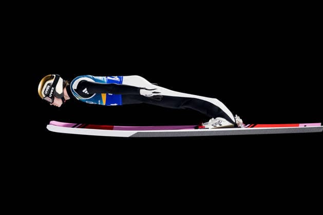 OLYMPICS - Winter Olympic Games, Olympische Spiele, Olympia, OS Milano Cortina 2026 PREDAZZO,ITALY,10.FEB.26 - OLYMPICS, Ski jumping, Skispringen, Ski, nordisch - Winter Olympic Games Milano Cortina 2026, normal hill, mixed team. Image shows Marius Lindvik (NOR).  GEPAxpictures xMatthiasxTrinkl