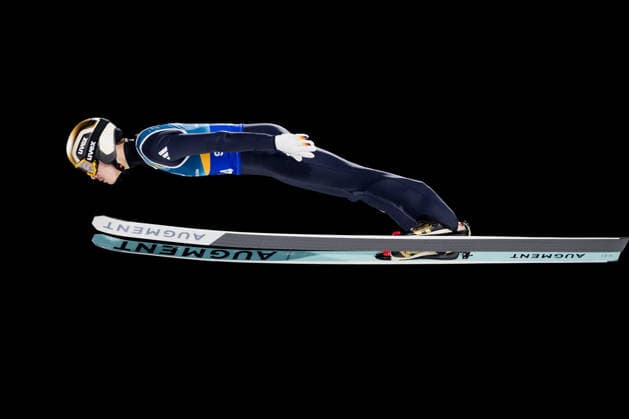 OLYMPICS - Winter Olympic Games, Olympische Spiele, Olympia, OS Milano Cortina 2026 PREDAZZO,ITALY,10.FEB.26 - OLYMPICS, Ski jumping, Skispringen, Ski, nordisch - Winter Olympic Games Milano Cortina 2026, normal hill, mixed team. Image shows Philipp Raimund (GER).  GEPAxpictures xMatthiasxTrinkl