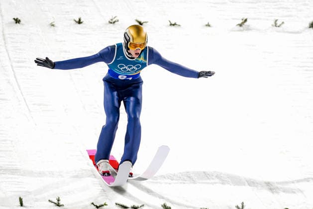 OLYMPICS - Winter Olympic Games, Olympische Spiele, Olympia, OS Milano Cortina 2026 PREDAZZO,ITALY,10.FEB.26 - OLYMPICS, Ski jumping, Skispringen, Ski, nordisch - Winter Olympic Games Milano Cortina 2026, normal hill, mixed team. Image shows Niko Kytosaho (FIN).  GEPAxpictures xMatthiasxTrinkl