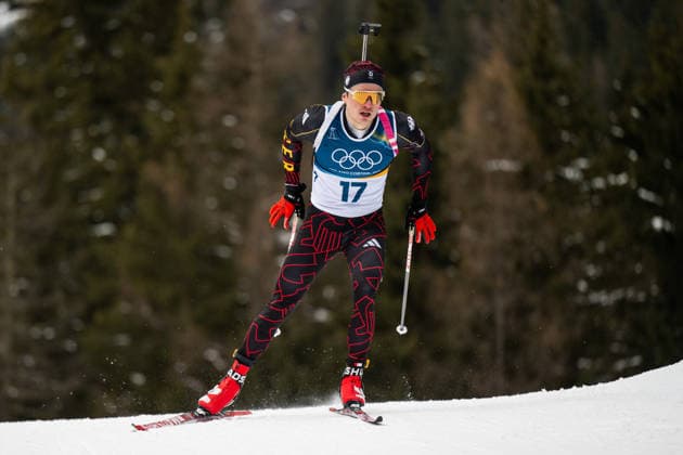260210 Lucas Fratzscher of Germany competes in men s biathlon 20 km individual during day 4 of the 2026 Winter Olympics on February 10, 2026 in Anterselva. Photo: Mathias Bergeld BILDBYRAN kod MB MB1320 skidskytte biathlon skiskyting Olympic Games, Olympische Spiele, Olympia, OS olympics winter olympics os ol olympiska spel vinter-os olympiske leker milano cortina 2026 milan cortina 2026 milano cortina 2026 olympic games milano cortina 2026 winter olympic games milano cortina-os milano cortina-ol vinter-ol 4 bbeng 20 km individual tyskland *** 260210 Lucas Fratzscher of Germany competes in men s biathlon 20 km individual during day 4 of the 2026 Winter Olympics on February 10, 2026 in Anterselva Photo Mathias Bergeld BILDBYRAN code MB MB1320 biathlon biathlon olympic games olympics olympics winter olympics os ol olympiska spel vinter os olympiske leker milano cortina 2026 milan cortina 2026 milano cortina 2026 olympic games milano cortina 2026 winter olympic games milano cortina os milano cortina ol vinter ol 4 bbeng 20 km individual germany  Copyright: MATHIASxBERGELD BB260210MB182