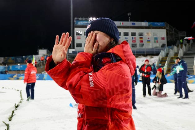 Sara Takanashi (JPN), FEBRUARY 10, 2026 - Ski jumping, Skispringen, Ski, nordisch : Mixed Team Medal ceremony during the Milano Cortina 2026 Olympic Winter games, Winterspiele,Spiele, Summer games at Predazzo Ski Jumping Stadium in Predazzo, Italy. Noxthirdxpartyxsales  aflo_319260185