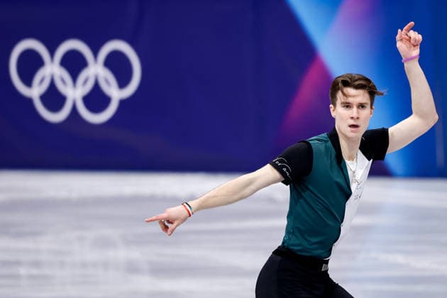 2026-02-10 Figure skating, Eiskunstlauf - Milano Cortina 2026 Winter Olympics - Day 4 MILAN, ITALY - FEBRUARY 10: Vladimir Samoilov of Poland competing in the Men Single Skating - Short Program during Day 4 of Figure Skating - Milano Cortina 2026 Winter Olympics at Milano Ice Skating Arena on February 10, 2026 in Milan, Italy. (Photo by Joris Verwijst BSR Agency) Milan Italy Content not available for redistribution in The Netherlands directly or indirectly through any third parties. Copyright: xBSRxAgencyx