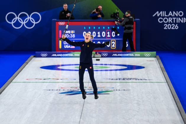 260210 Isabella Wrana of Sweden celebrates after winning the mixed doubles curling final match between Sweden and USA during day 4 of the 2026 Winter Olympics on February 10, 2026 in Cortina. Photo: Joel Marklund BILDBYRAN kod JM JM0787 bbeng curling Olympic Games, Olympische Spiele, Olympia, OS olympics winter olympics os ol olympiska spel vinter-os olympiske leker milano cortina 2026 milan cortina 2026 milano cortina 2026 olympic games milano cortina 2026 winter olympic games milano cortina-os milano cortina-ol vinter-ol final sverige sweden usa united states jubel *** 260210 Isabella Wrana of Sweden celebrates after winning the mixed doubles curling final match between Sweden and USA during day 4 of the 2026 Winter Olympics on February 10, 2026 in Cortina Photo Joel Marklund BILDBYRAN kod JM JM0787 bbeng curling olympic games olympics winter olympics os ol olympiska spel vinter os olympiske leker milano cortina 2026 milan cortina 2026 milano cortina 2026 olympic games milano cortina 2026 winter olympic games milano cortina os milano cortina ol vinter ol final sverige sweden usa united states jubel  Copyright: JOELxMARKLUND BB260210JM250