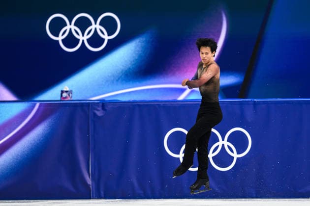 260210 Adam Siao Him Fa of France competes in men s single Figure skating, Eiskunstlauf short program during day 4 of the 2026 Winter Olympics on February 10, 2026 in Milan. Photo: Carl Sandin BILDBYRAN kod CS CS0867 konstakning figure skating kunstlop Olympic Games, Olympische Spiele, Olympia, OS olympics winter olympics os ol olympiska spel vinter-os olympiske leker milano cortina 2026 milan cortina 2026 milano cortina 2026 olympic games milano cortina 2026 winter olympic games milano cortina-os milano cortina-ol vinter-ol 4 bbeng *** 260210 Adam Siao Him Fa of France competes in men s single figure skating short program during day 4 of the 2026 Winter Olympics on February 10, 2026 in Milan Photo Carl Sandin BILDBYRAN kod CS CS0867 konstakning figure skating kunstlop olympic games olympics winter olympics os ol olympiska spel vinter os olympiske leker milano cortina 2026 milan cortina 2026 milano cortina 2026 olympic games milano cortina 2026 winter olympic games milano cortina os milano cortina ol vinter ol 4 bbeng  Copyright: CARLxSANDIN BB260210CS091