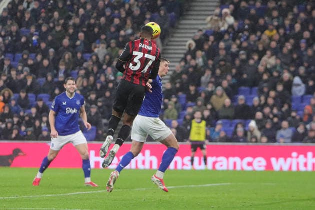 Everton v Bournemouth, Premier League Rayan of AFC Bournemouth scores their first goal during the Premier League match between Everton and Bournemouth at Hill Dickinson Stadium, Liverpool, UK on 10 February 2026. Liverpool Hill Dickinson Stadium Merseyside UK Editorial use only DataCo restrictions apply See www.football-dataco.com , Copyright: xAlunxRobertsx PSI-23724-0048