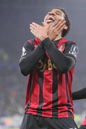 Everton v Bournemouth, Premier League Amine Adli of AFC Bournemouth celebrates scoring their second goal during the Premier League match between Everton and Bournemouth at Hill Dickinson Stadium, Liverpool, UK on 10 February 2026. Liverpool Hill Dickinson Stadium Merseyside UK Editorial use only DataCo restrictions apply See www.football-dataco.com , Copyright: xAlunxRobertsx PSI-23724-0063