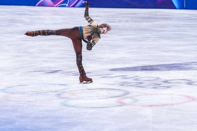 2026-02-10 - Milano Cortina 2026 Winter Olympics Men Single Skating MILAN, ITALY - FEBRUARY 10: Ilia Malinin of United States of America performing in the Men Single Skating Short Program during the Milano Cortina 2026 Winter Olympics at the Milano Ice Skating Arena on February 10, 2026 in Milan, Italy Milan Milano Ice Skating Arena Italy Content not available for redistribution in The Netherlands directly or indirectly through any third parties. Copyright: xAndrexWeeningx