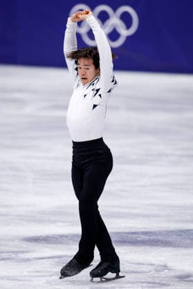 2026-02-10 Figure skating, Eiskunstlauf - Milano Cortina 2026 Winter Olympics - Day 4 MILAN, ITALY - FEBRUARY 10: Yuma Kagiyama of Japan competing in the Men Single Skating - Short Program during Day 4 of Figure Skating - Milano Cortina 2026 Winter Olympics at Milano Ice Skating Arena on February 10, 2026 in Milan, Italy. (Photo by Joris Verwijst BSR Agency) Milan Italy Content not available for redistribution in The Netherlands directly or indirectly through any third parties. Copyright: xBSRxAgencyx