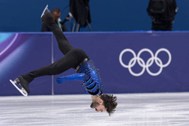 Winter Olympics - Kevin Aymoz At Men s Single Skating - Short Program AJ Kevin Aymoz of Team France competes in Men s Single Skating - Short Program on day four of the Milano Cortina 2026 Winter Olympic Games, Olympische Spiele, Olympia, OS at Milano Ice Skating Arena on February 10, 2026 in Milan, Italy. Photo by Alexis Jumeau ABACAPRESS.COM Milan  Copyright: xJumeauxAlexis ABACAx