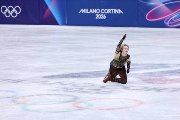 Ilia Malinin (USA), FEBRUARY 10, 2026 - Figure skating, Eiskunstlauf : Men s Short Program during the Milano Cortina 2026 Olympic Winter games, Winterspiele,Spiele, Summer games at Milano Ice Skating Arena in Milan, Italy. Noxthirdxpartyxsales  aflo_319298395