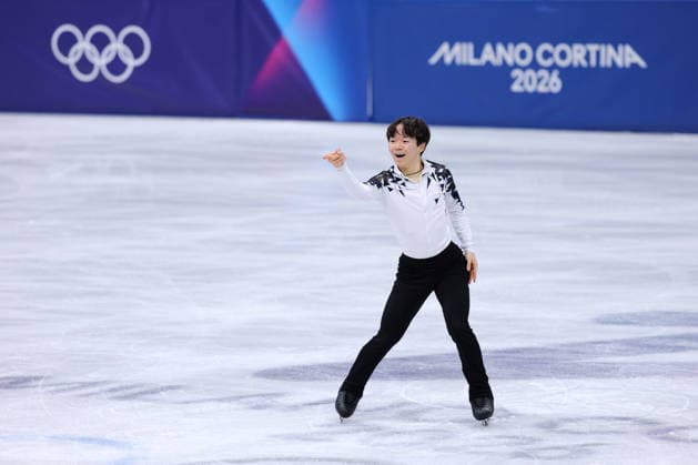 Yuma Kagiyama (JPN), FEBRUARY 10, 2026 - Figure skating, Eiskunstlauf : Men s Short Program during the Milano Cortina 2026 Olympic Winter games, Winterspiele,Spiele, Summer games at Milano Ice Skating Arena in Milan, Italy. Noxthirdxpartyxsales  aflo_319298752