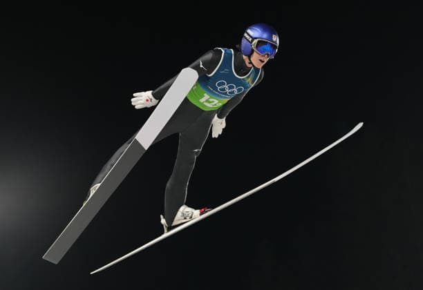 260210 -- PREDAZZO, Feb. 10, 2026 -- Kobayashi Ryoyu of Japan competes during the 1st round match of Ski jumping, Skispringen, Ski, nordisch mixed team at the Milan-Cortina 2026 Olympic Winter games, Winterspiele,Spiele, Summer games in Predazzo, Italy, Feb. 10, 2026. MICO2026ITALY-PREDAZZO-OLYMPIC WINTER GAMES-SKI JUMPING-MIXED TEAM MengxYongmin  (MICO2026)ITALY-PREDAZZO-OLYMPIC WINTER GAMES-SKI JUMPING-MIXED TEAM IMAGO MengxYongmin  imago images 0847274472