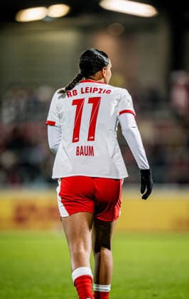 Leipzigs Lisa Baum. Fussball 1. Frauen Bundesliga, 16. Spieltag: RB Leipzig - SG Eintracht Frankfurt 2:2. 1. Februar 2026: Leipzig, Trainingszentrum am Cottaweg. RB Leipzig - SG Eintracht Frankfurt 2:2 *** Leipzigs Lisa Baum Football 1 Womens Bundesliga, Matchday 16 RB Leipzig SG Eintracht Frankfurt 2 2 1 February 2026 Leipzig, Training Center on Cottaweg RB Leipzig SG Eintracht Frankfurt 2 2