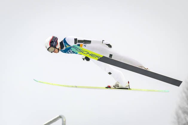 OLYMPICS - Winter Olympic Games, Olympische Spiele, Olympia, OS Milano Cortina 2026 PREDAZZO,ITALY,11.FEB.26 - OLYMPICS, NORDIC SKIING, NORDIC COMBINED, Ski jumping, Skispringen, Ski, nordisch - Winter Olympic Games Milano Cortina 2026, normal hill, men. Image shows Ryota Yamamoto (JPN).  GEPAxpictures xMatthiasxTrinkl