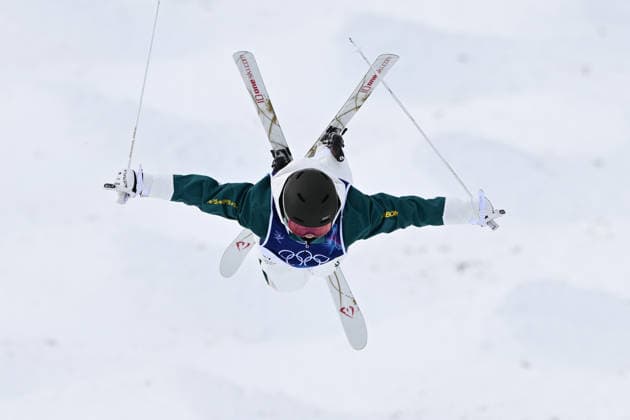 2026 WINTER Olympic Games, Olympische Spiele, Olympia, OS Charlotte Wilson of Australia in action during the Women™s Moguls qualification 2 at the Livigno aerials and moguls park on day 5 of the 2026 Milano Cortina Winter Olympic Games in Sondrio, Italy, Wednesday, February 11, 2026. ( NO ARCHIVING, EDITORIAL USE ONLY MILANO LOMBARDY ITALY  Copyright: xDANxHIMBRECHTSx 20260211137310424701