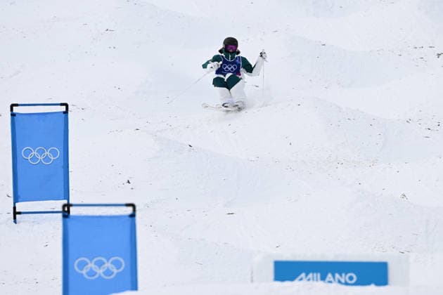 2026 WINTER Olympic Games, Olympische Spiele, Olympia, OS Charlotte Wilson of Australia in action during the Women™s Moguls qualification 2 at the Livigno aerials and moguls park on day 5 of the 2026 Milano Cortina Winter Olympic Games in Sondrio, Italy, Wednesday, February 11, 2026. ( NO ARCHIVING, EDITORIAL USE ONLY MILANO LOMBARDY ITALY  Copyright: xDANxHIMBRECHTSx 20260211164386917095