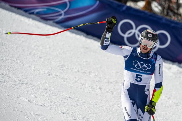XXV Winter Olympic Games, Olympische Spiele, Olympia, OS in Bormio, Italy, on February 11, 2026. Men s super-G race. Czech Jan Zabystran. (CTKxPhoto DavidxTanecek) CTKPhotoP2026021103660  CTKPhotoP2026021103660
