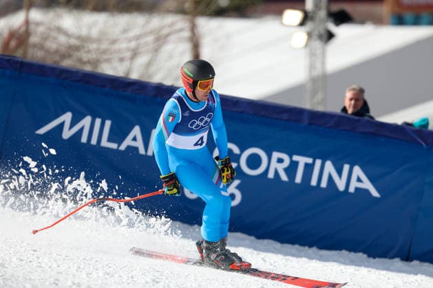 C Innerhofer (ITA) during the Olympic Milano-Cortina 2026, Alpine Skiing Men s SuperG on February 11, 2026 at Stelvio Ski Centre in Bormio, Italy  Copyright: xSergioxBisi IPAxSportx xipa-agency.netx xx IPA_71307148 IPA_Agency_IPA71307148