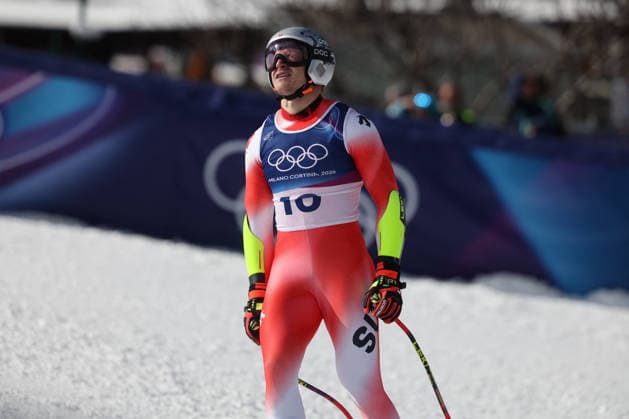 GIOCHI OLIMPICI - Olimpiadi Invernali Milano-Cortina 2026 - Alpine Skiing Men s Super-G M Odermatt (SUI) during the Olympic Milano-Cortina 2026, Alpine Skiing Men s SuperG on February 11, 2026 at Stelvio Ski Centre in Bormio, Italy Cortina D Ampezzo Italy  Copyright: xIPAxSport ABACAx