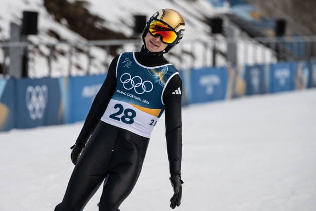 Vinzenz Geiger ( Deutschland ), Nordic Combined Individual Men, Milano Cortina 2026 Olympic Games, Olympische Spiele, Olympia, OS 11-02-2026 *** Vinzenz Geiger Germany , Nordic Combined Individual Men, Milano Cortina 2026 Olympic Games 11 02 2026 Copyright: HMBxMedia MarcxNiemeyer