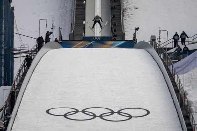 Johannes Rydzek ( Deutschland ), Nordic Combined Individual Men, Milano Cortina 2026 Olympic Games, Olympische Spiele, Olympia, OS 11-02-2026 *** Johannes Rydzek Germany , Nordic Combined Individual Men, Milano Cortina 2026 Olympic Games 11 02 2026 Copyright: HMBxMedia MarcxNiemeyer