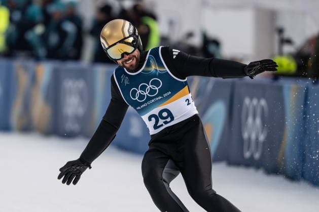 Johannes Rydzek ( Deutschland ), Nordic Combined Individual Men, Milano Cortina 2026 Olympic Games, Olympische Spiele, Olympia, OS 11-02-2026 *** Johannes Rydzek Germany , Nordic Combined Individual Men, Milano Cortina 2026 Olympic Games 11 02 2026 Copyright: HMBxMedia MarcxNiemeyer
