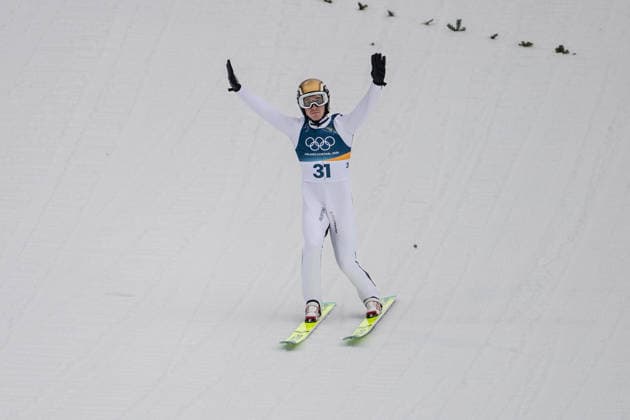 Thomas Rettenegger ( ?sterreich ), Nordic Combined Individual Men, Milano Cortina 2026 Olympic Games, Olympische Spiele, Olympia, OS 11-02-2026 *** Thomas Rettenegger Austria , Nordic Combined Individual Men, Milano Cortina 2026 Olympic Games 11 02 2026 Copyright: HMBxMedia MarcxNiemeyer
