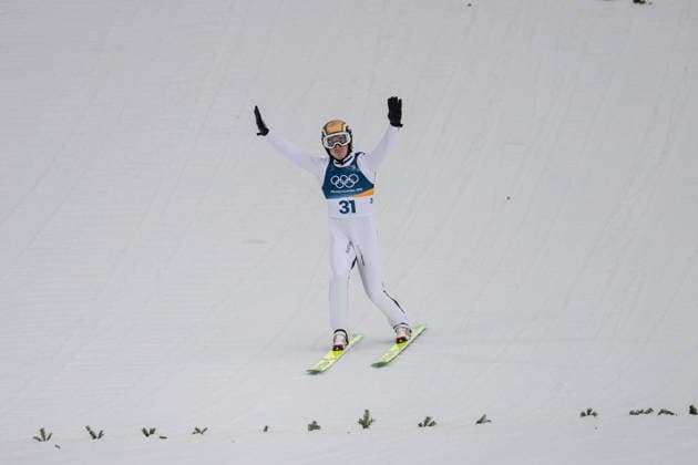Thomas Rettenegger ( ?sterreich ), Nordic Combined Individual Men, Milano Cortina 2026 Olympic Games, Olympische Spiele, Olympia, OS 11-02-2026 *** Thomas Rettenegger Austria , Nordic Combined Individual Men, Milano Cortina 2026 Olympic Games 11 02 2026 Copyright: HMBxMedia MarcxNiemeyer