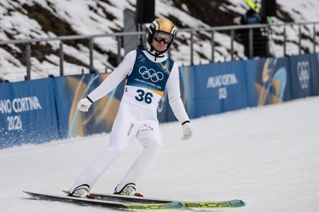 Johannes Lamparter ( ?sterreich ), Nordic Combined Individual Men, Milano Cortina 2026 Olympic Games, Olympische Spiele, Olympia, OS 11-02-2026 *** Johannes Lamparter Austria , Nordic Combined Individual Men, Milano Cortina 2026 Olympic Games 11 02 2026 Copyright: HMBxMedia MarcxNiemeyer