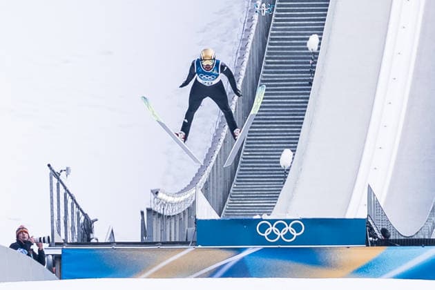 PREDAZZO, ITALY - FEBRUARY 11: Johannes Rydzek (Germany) during the Nordic Combined Individual Gundersen Normal Hill 10km at the Milano Cortina 2026 Olympics at Predazzo Ski jumping, Skispringen, Ski, nordisch Stadium on day 5 of the Milano Cortina 2026 Olympics on February 11, 2026 in Cortina, Italy. Editorial use only. Italy Copyright: xSteffiexWunderlx